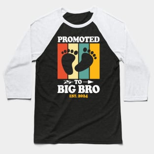 Promoted to be a Big Bro - Est. 2024 Baseball T-Shirt